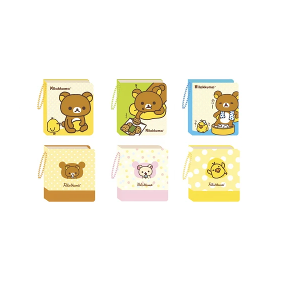 【Pre-Order】Rilakkuma x Deli -  Mini Charm Notebook (Blind)
