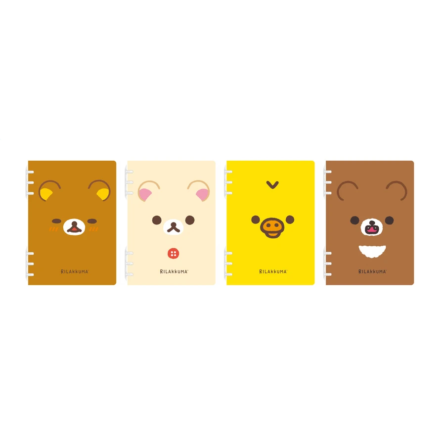 【Pre-Order】Rilakkuma x Deli - 3-hole Binder Notebook B5 (Blind)