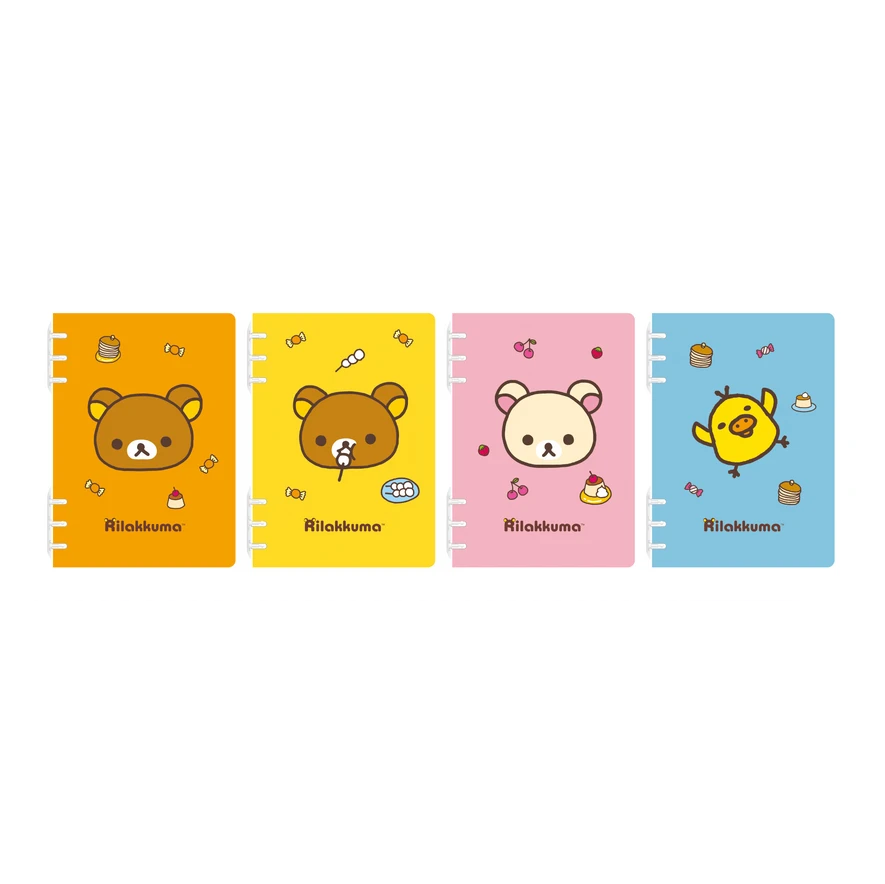 【Pre-Order】Rilakkuma x Deli - 3-hole Binder Notebook A5 (Blind)