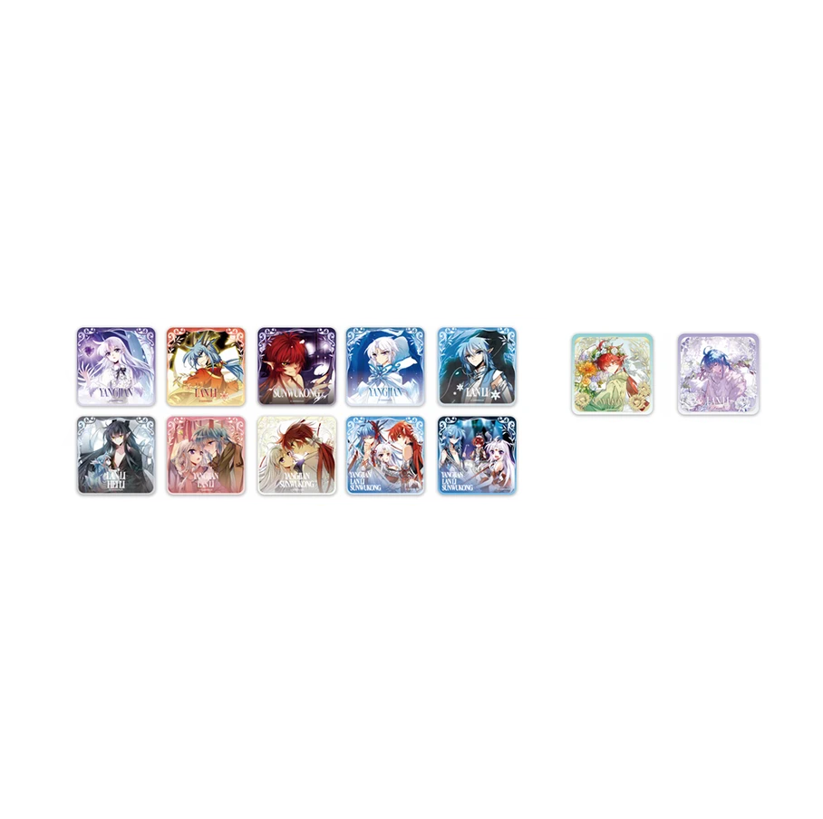 【Pre-Order】In Three Eyes The Deified x Guangbo - Square Badge Blind Box