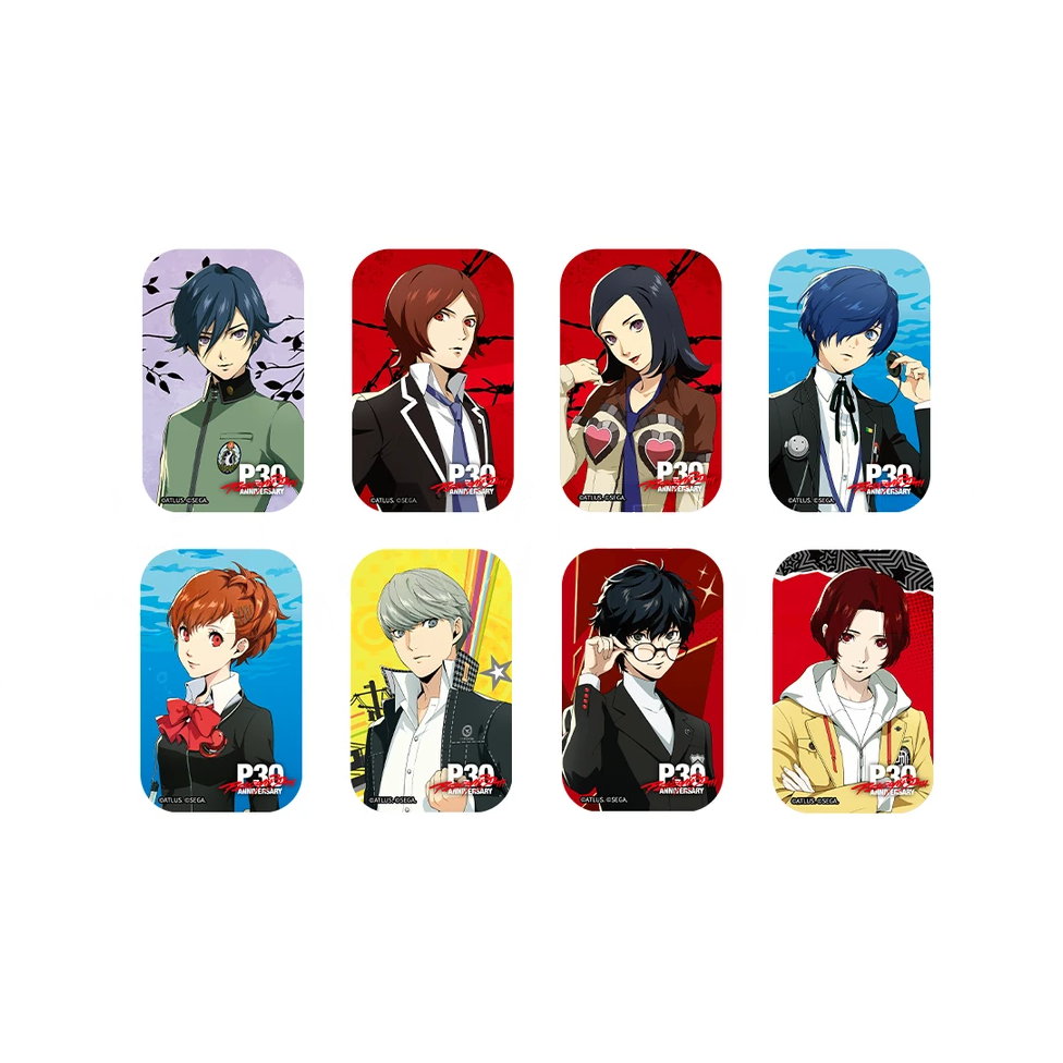 【Pre-Order】Persona 30th Anniversary x BW2026 - Character Glitter Reflective Can Badge