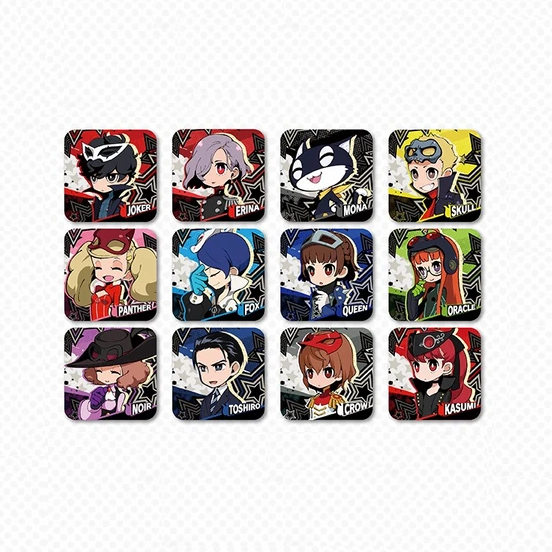 【Pre-Order】Persona x Guangbo - P5T Embossed Can Badge Blind Box