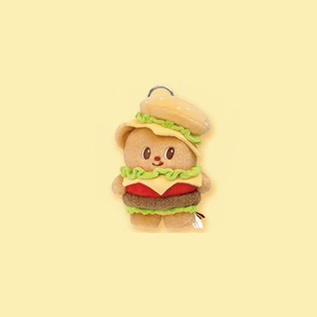 【Pre-Order】Butterbear - Baking Workshop - Bakery Burger Charm