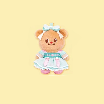 【Pre-Order】Butterbear - Baking Workshop - Pink-green Hanfu Dress Charm