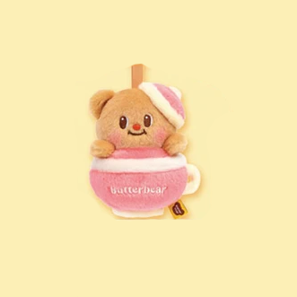 【Pre-Order】Butterbear - Baking Workshop - Teacup Charm (Pink)