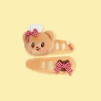 【Pre-Order】Butterbear - Baking Workshop - Bakery Hair Clip Set