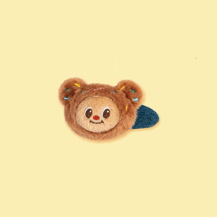 【Pre-Order】Butterbear - Baking Workshop - Plush Hair Clip (Chocolate)