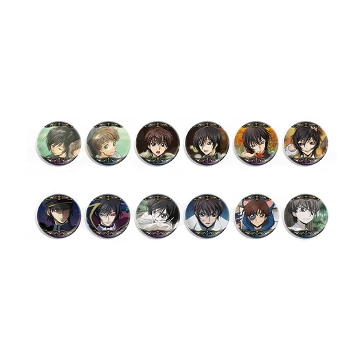 Code Geass - Character Can Badge Box A