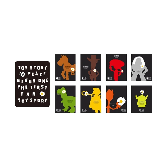 【Pre-Order】Toy Story x PEACEMINUSONE - THE FIRST FAN - Postcard_02 (8pcs)