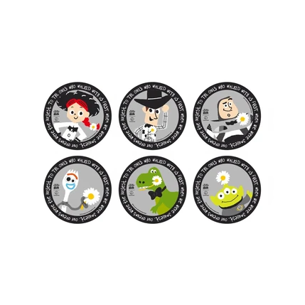 【Pre-Order】Toy Story x PEACEMINUSONE - THE FIRST FAN - Reusable Sticker 03 (1pc)