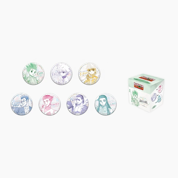 【Pre-Order】Hunter × Hunter - REUNION - Round Tinplate Badge Blind Box