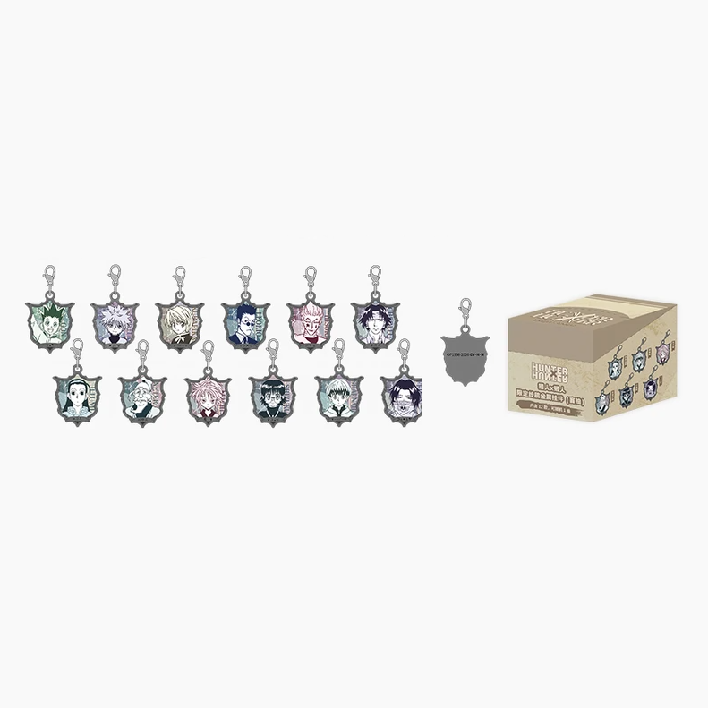【Pre-Order】Hunter × Hunter - Classic - Line-art Metal Charm Blind Box