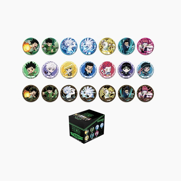 【Pre-Order】Hunter × Hunter - Classic - Battle Series Tinplate Badge Blind Box