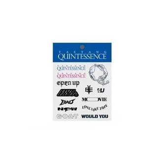 【Pre-Order】TAEYANG QUINTESSENCE - China Exclusive - 3D Puffy Sticker