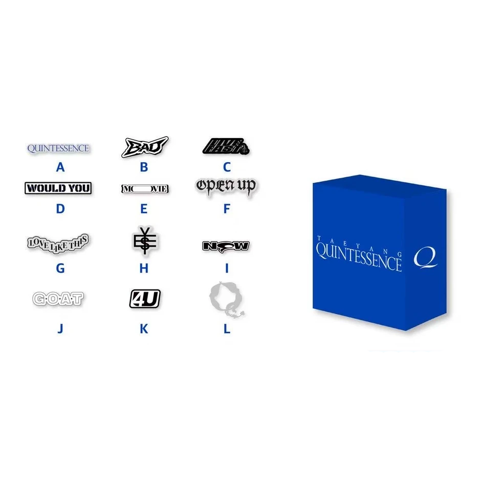 【Pre-Order】TAEYANG QUINTESSENCE - China Exclusive - Pin Blind Box