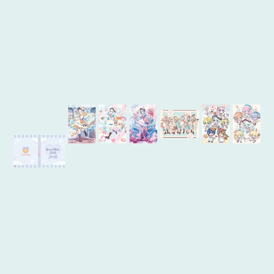 【Pre-Order】Hatsune Miku - Snow Miku 2026 - Clear File Complete Set