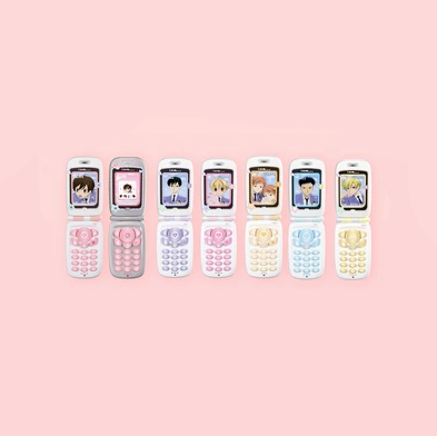 【Pre-Order】Ouran High School Host Club - 20th Anniversary - Recordable Phone Charm Blind Box