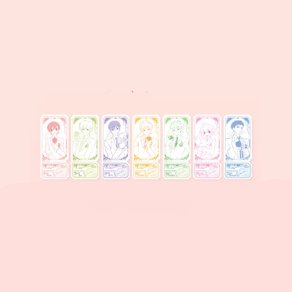 【Pre-Order】Ouran High School Host Club - 20th Anniversary Cotton-Paper Ticket Stub Blind Box