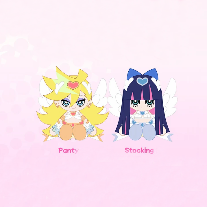 【Pre-Order】New PANTY & STOCKING with GARTERBELT × BW2026 - Sitting Plush