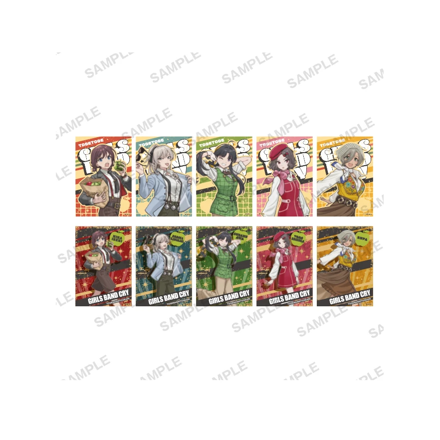 【Pre-Order】Girls Band Cry Stride! ver. x BW2026 - Photo Card Blind Box (L-size, 89x127mm)
