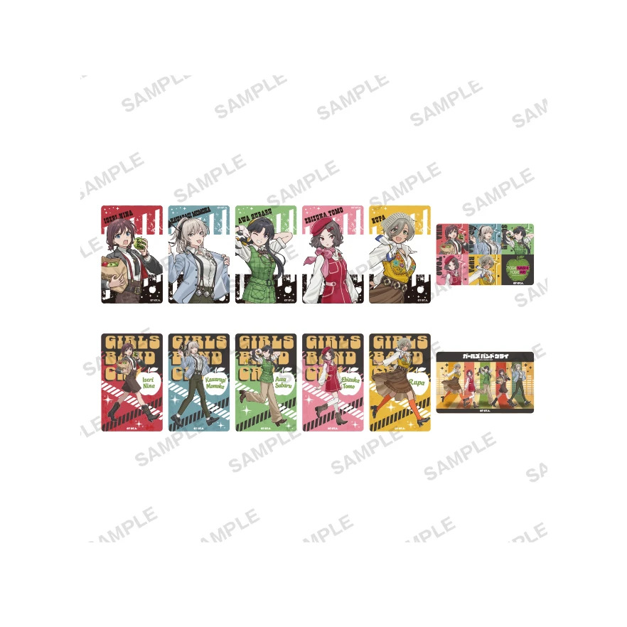 【Pre-Order】Girls Band Cry Stride! ver. x BW2026 - Clear Card Blind Box (55x85mm)