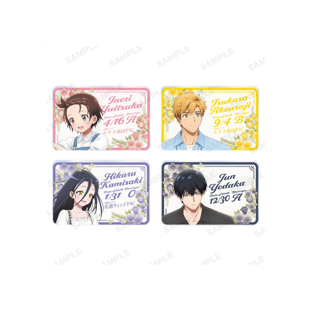 【Pre-Order】Medalist Watercolor ver. x BW2026 - Nameplate Acrylic Badge (82x55mm)
