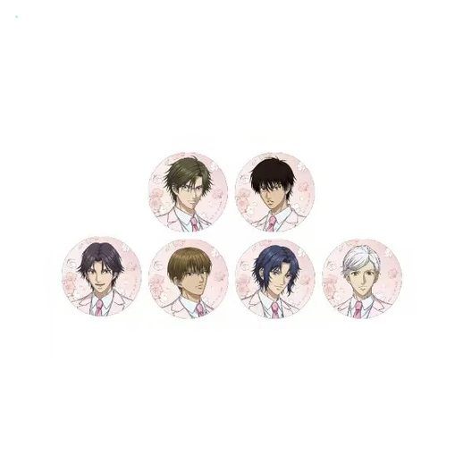 The Prince of Tennis II x BW2026 - SAKURA Style ver. Washi-style Badge Blind Box (57mm)