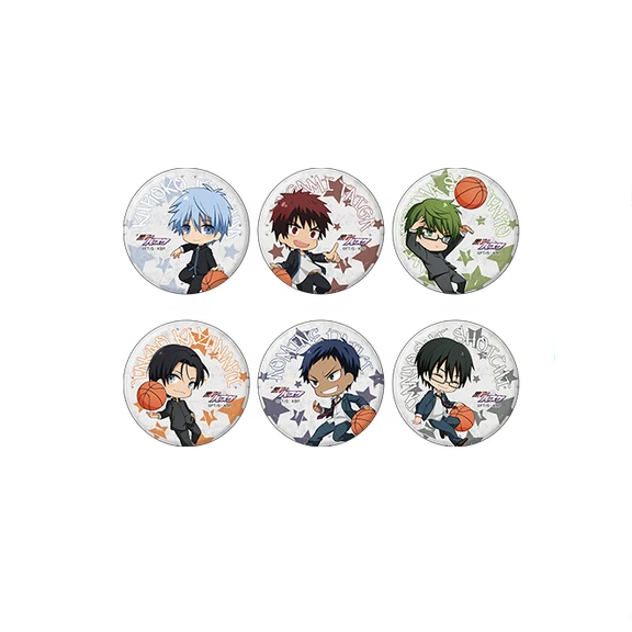 【Pre-Order】Kuroko's Basketball x BW2026 - After School Game! ver. Chibi Lucky Badge Blind Box Type A (56mm)