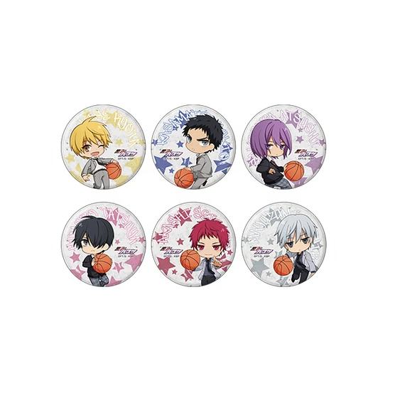 【Pre-Order】Kuroko's Basketball x BW2026 - After School Game! ver. Chibi Lucky Badge Blind Box Type B (56mm)