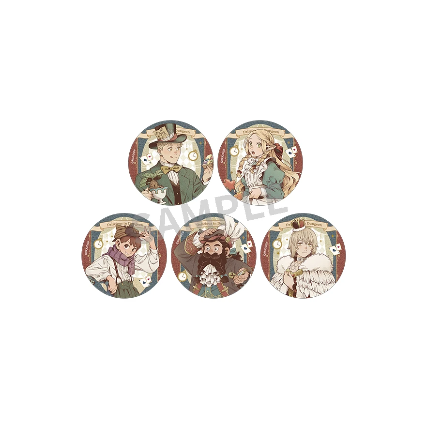 Delicious in Dungeon x BW2026 - Fairy Tale ver. Glitter Badge Blind Box (56mm)