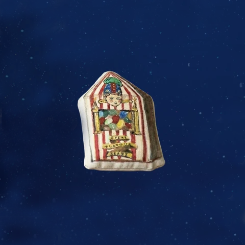 Harry Potter 25th Anniversary x JCC Pop-up - Bertie Bott's Beans Stuffed Badge