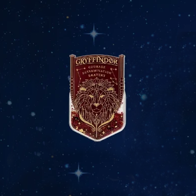 Harry Potter 25th Anniversary x JCC Pop-up - Gryffindor Glow Quicksand Fridge Magnet