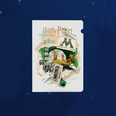 Harry Potter 25th Anniversary x JCC Pop-up - Single-page Clear File