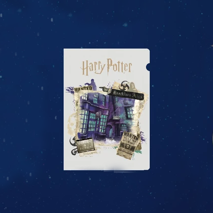 【Pre-Order】Harry Potter 25th Anniversary x JCC Pop-up - Single-page Clear File