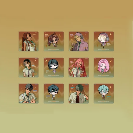 Alien Stage - Zombie Stage: Fading Youth Series - Acrylic Coaster