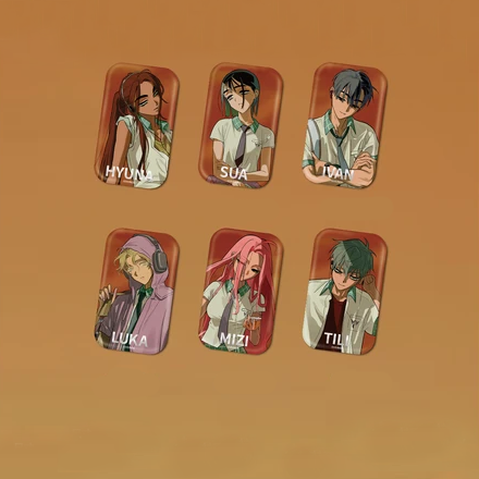 Alien Stage - Zombie Stage: Fading Youth Series - Square Badge