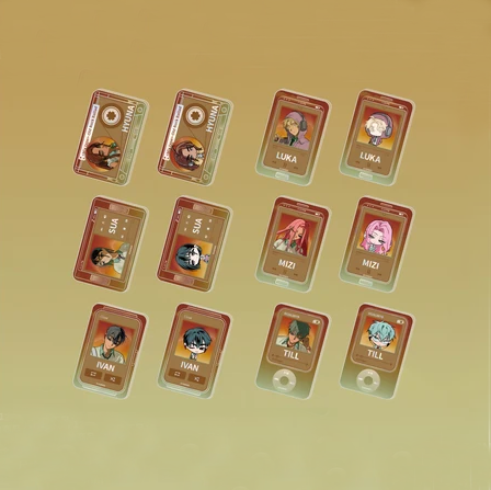 Alien Stage - Zombie Stage: Fading Youth Series - Magnetic Music Player Charm