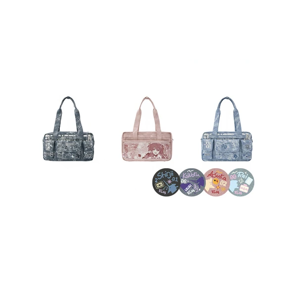 BERRY.Q x Evangelion - 3rd Col. Denim Graffiti Uniform Bag