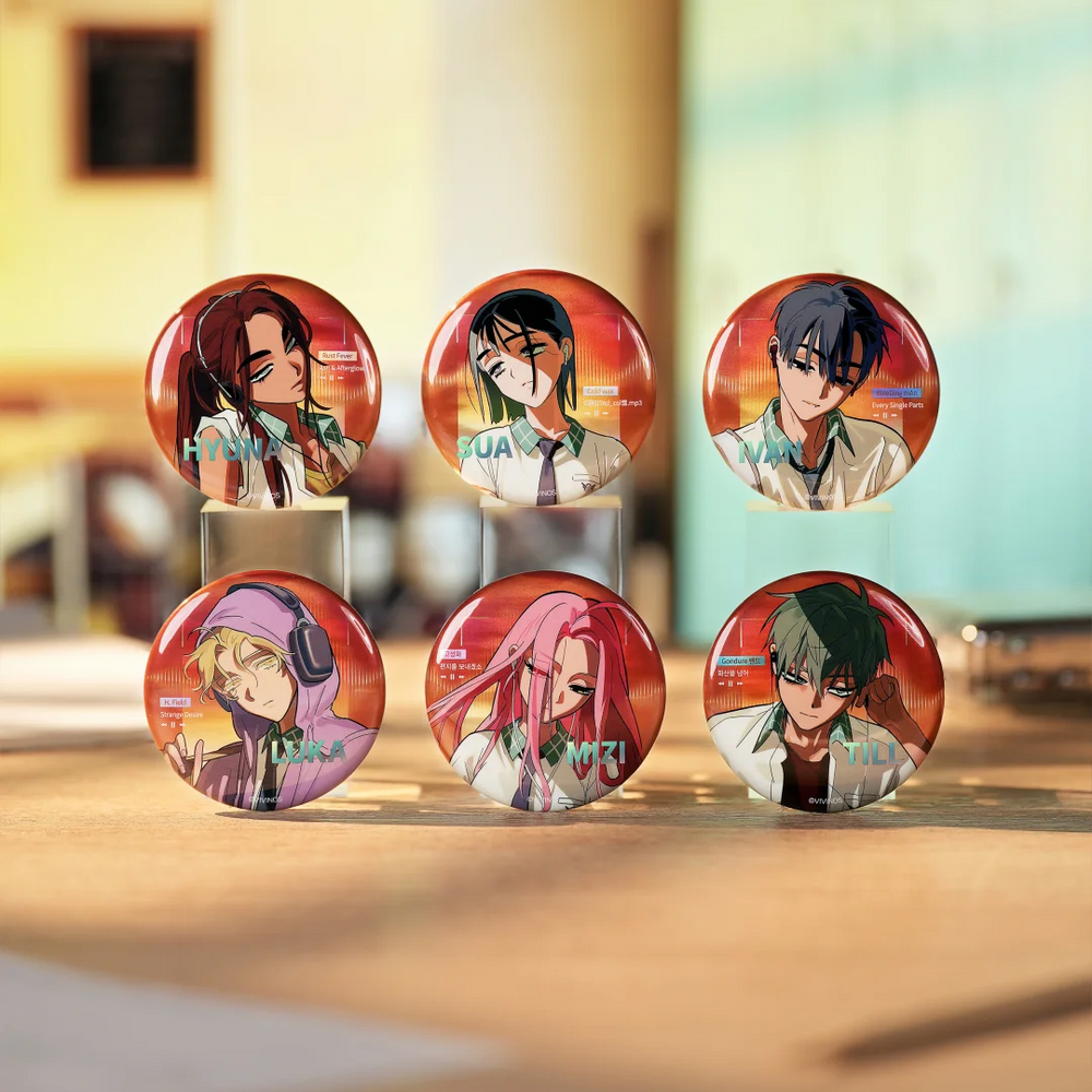 【Pre-Order】Alien Stage - Zombie Stage: Fading Youth Series - Character Badge
