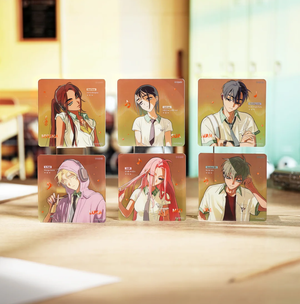 【Pre-Order】Alien Stage - Zombie Stage: Fading Youth Series - Acrylic Coaster