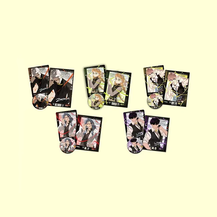 The Evil Ring x Freeze the Moment Pop-up - Birthday 5th vol. Badge&Polaroid-style Card&Acrylic Color Panel