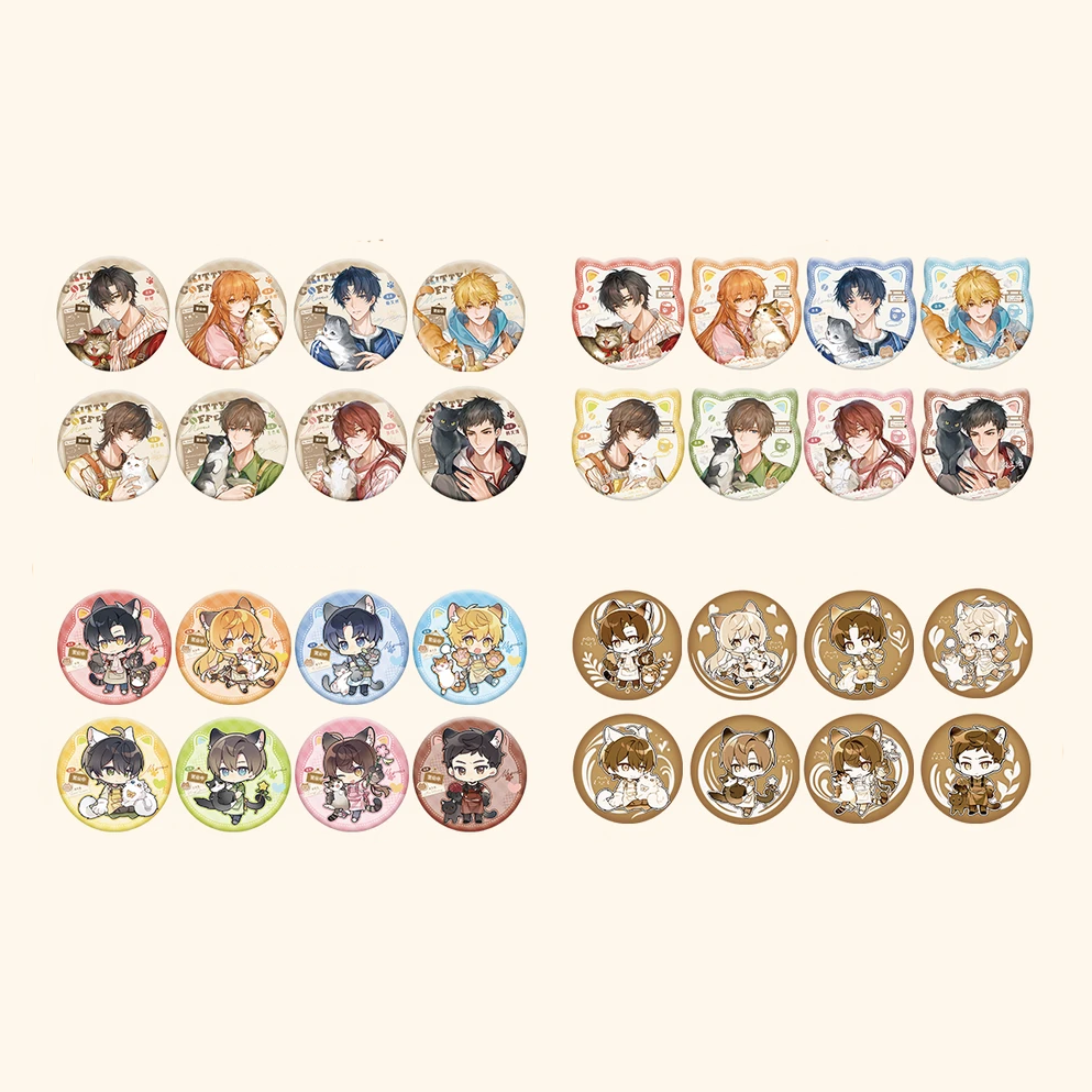 【Pre-Order】The King's Avatar - Kitty Coffee - Badge Blind Box