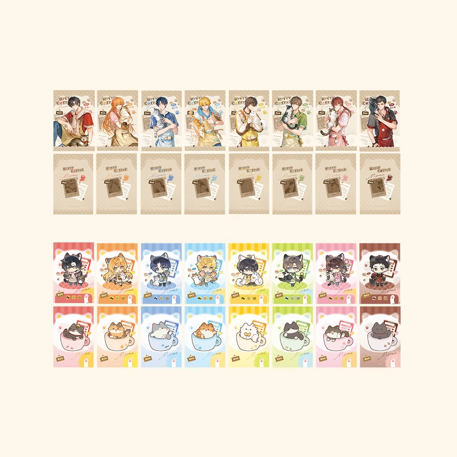【Pre-Order】The King's Avatar - Kitty Coffee - Faux Polaroid Blind Box