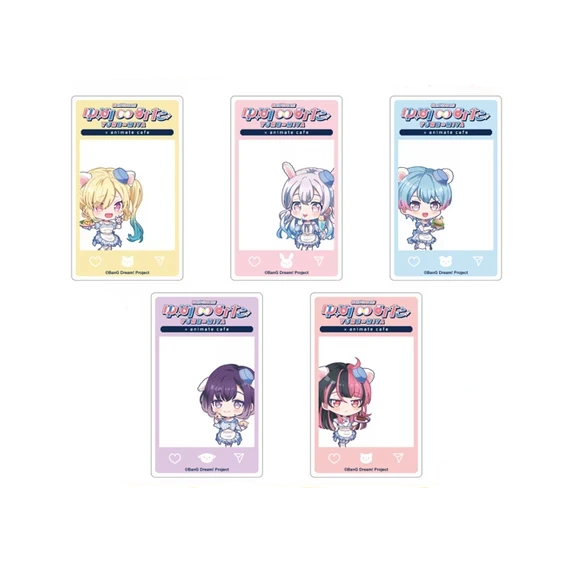 【Pre-Order】BanG Dream! Mewtype x animate cafe - SNS-style Acrylic Clear Card Blind Box