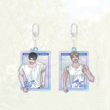 【Pre-Order】Red Thread Quest - Busan Trip - Aurora Acrylic Keyring