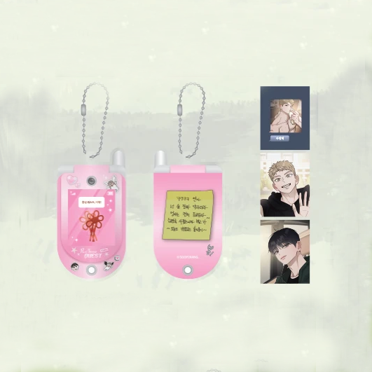 【Pre-Order】Red Thread Quest - Busan Trip - Acrylic Phone Keyring