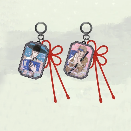 【Pre-Order】Red Thread Quest - Busan Trip - Mother-of-Pearl Acrylic Keyring
