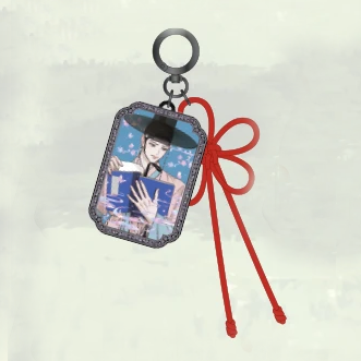 【Pre-Order】Red Thread Quest - Busan Trip - Mother-of-Pearl Acrylic Keyring