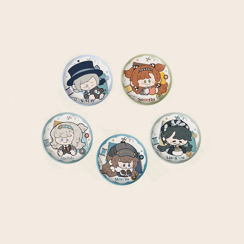 【Pre-Order】Reverse:1999 - Sewing Box Series - Chibi Woven Badge