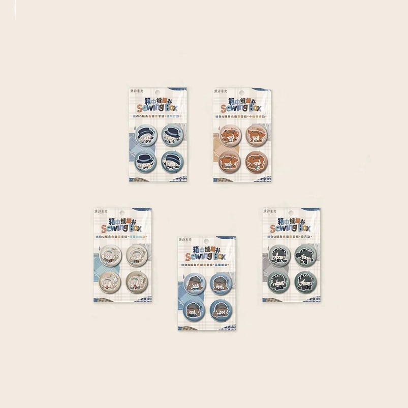 【Pre-Order】Reverse:1999 - Sewing Box Series - Mini Chibi Badge Set